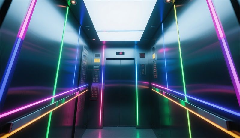 電梯燈帶定制全攻略：打造安全、美觀與智能兼備的垂直空間照明