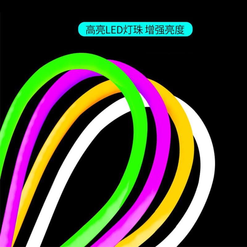 RGB360度全方位發光LED霓虹燈管｜柔性可彎曲，高亮節能，支持工程定制 - 5