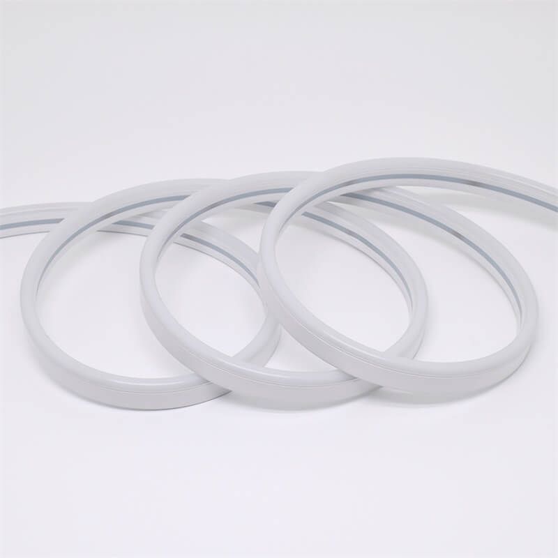 幻彩霓虹燈帶08x17mm跑馬流水漸變?nèi)嵝怨枘z戶外防水燈帶 - 3