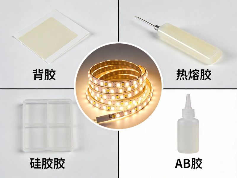 LED燈帶用什么膠固定？實用可靠安裝指南