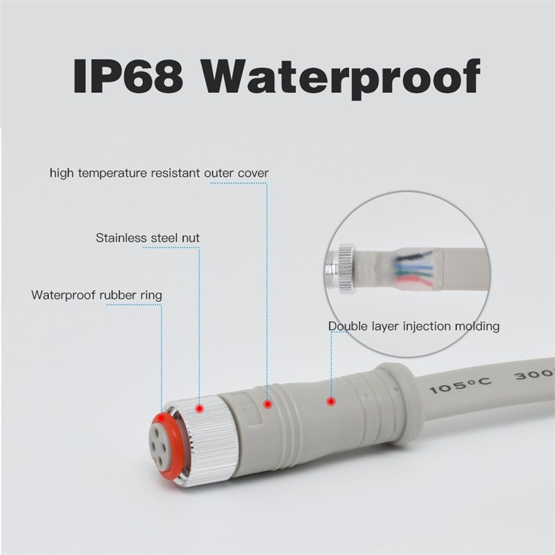點光源50RGB 7PCS DC24V IP68防水  - 2
