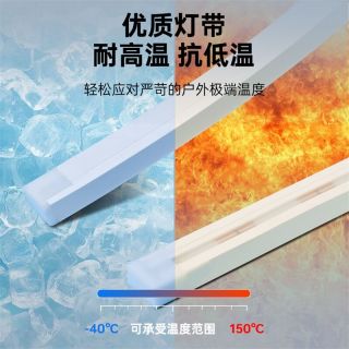 戶外防水泳池燈帶IP68一體注塑成型低壓15x16正發光 - 5