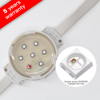 點光源50RGB 7PCS DC24V IP68防水  - 1
