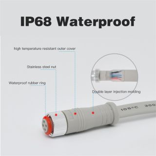 點光源50RGB 7PCS DC24V IP68防水  - 2